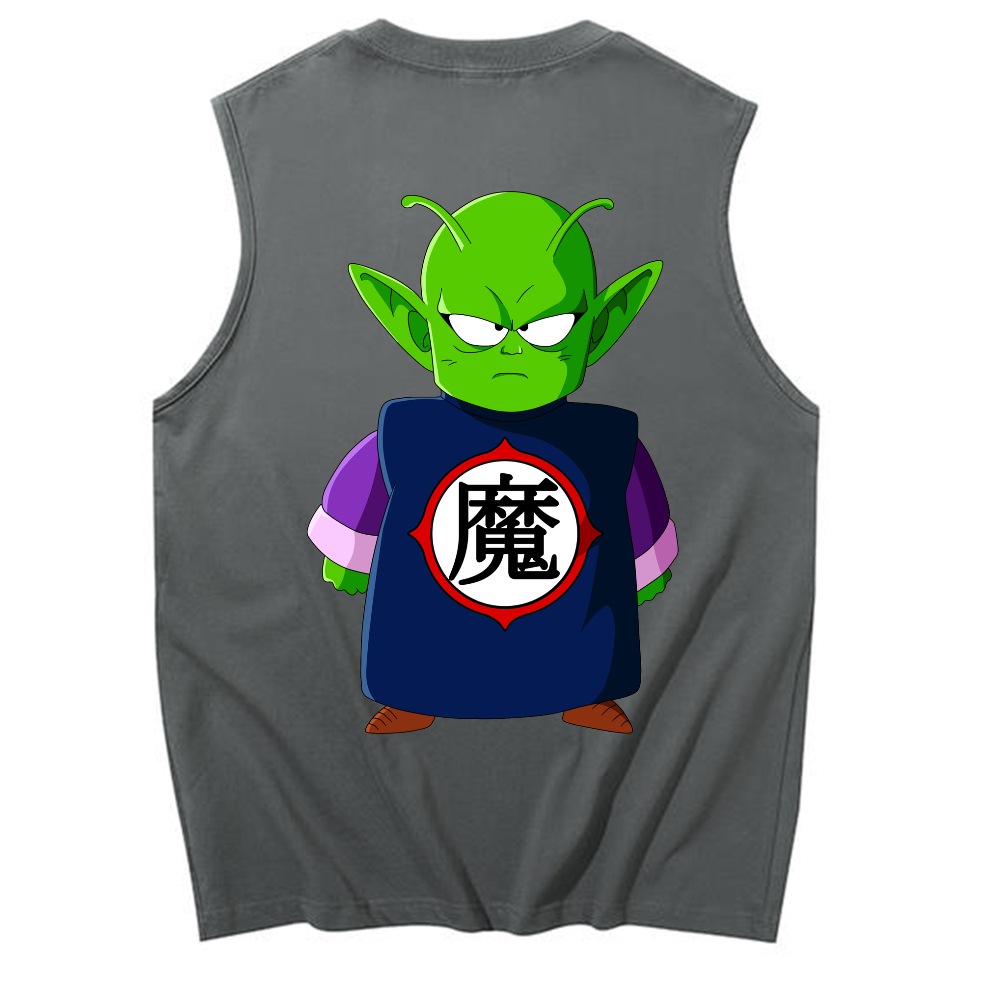 （画像用） ドラゴンボール ピッコロ DRAGON BALL Piccolo コットン100％タンクトップ（背面プリント）